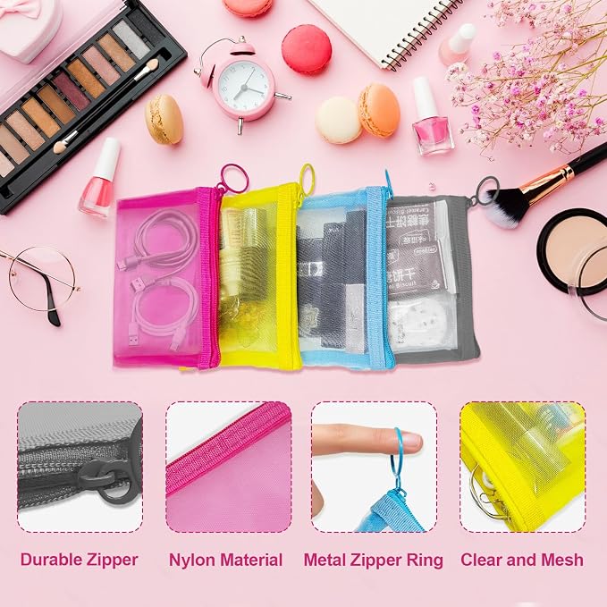 Mini Mesh Pouches, Small Mesh Bags - Image 5