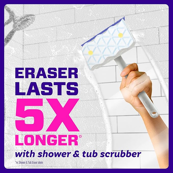 Mr. Clean Magic Eraser Sponge, Tub Cleaner, Soap Scum Remover, Bathroom - Image 6