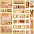 Vtopmart 25 PCS Plastic Drawer Organizers Set, 4-Size Versatile Bathroom and by Vtopmart