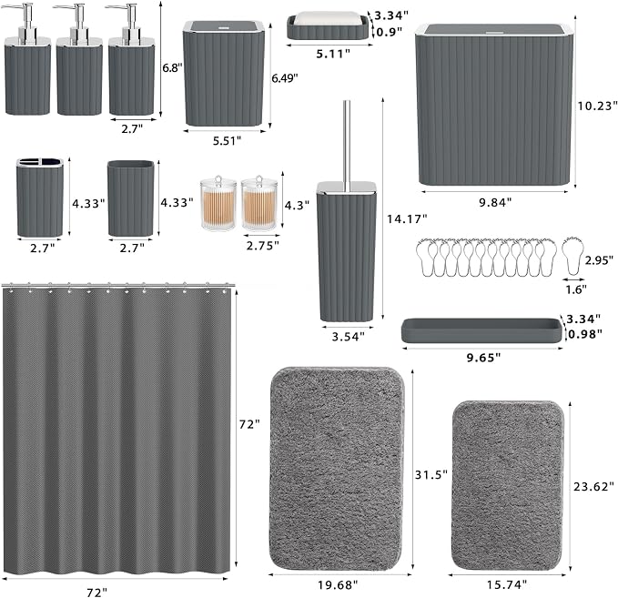 Bathroom Accessory Set - Image 3