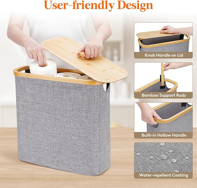 Lifewit Toilet Paper Storage Holder - Image 4