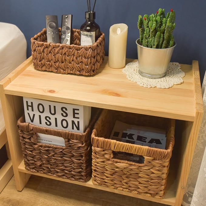 GRANNY SAYS Wicker Baskets for Organizing, Nesting Storage Baskets for Shelves - Image 8