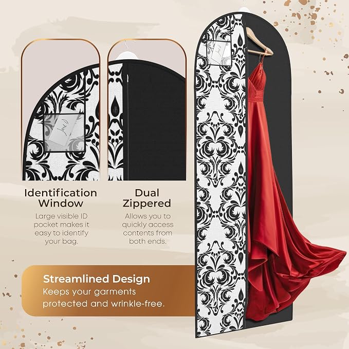 72" Long Dress Bags for Gowns - Image 4