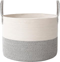 65L Extra Large Blanket Basket for Living Room by JMvicyroam