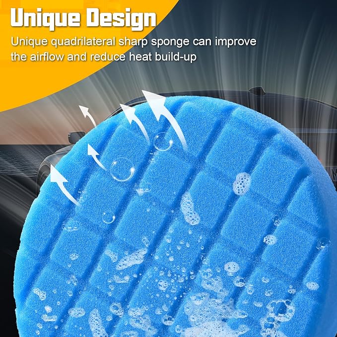 6 PCS Buffing Polishing Pad, 5.5 Inch Buffing Pads - Image 3