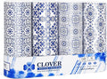CLOVER Car Tissue Holder with Facial Tissues Bulk, 4 Tubes Lotion, Travel by CLOVER