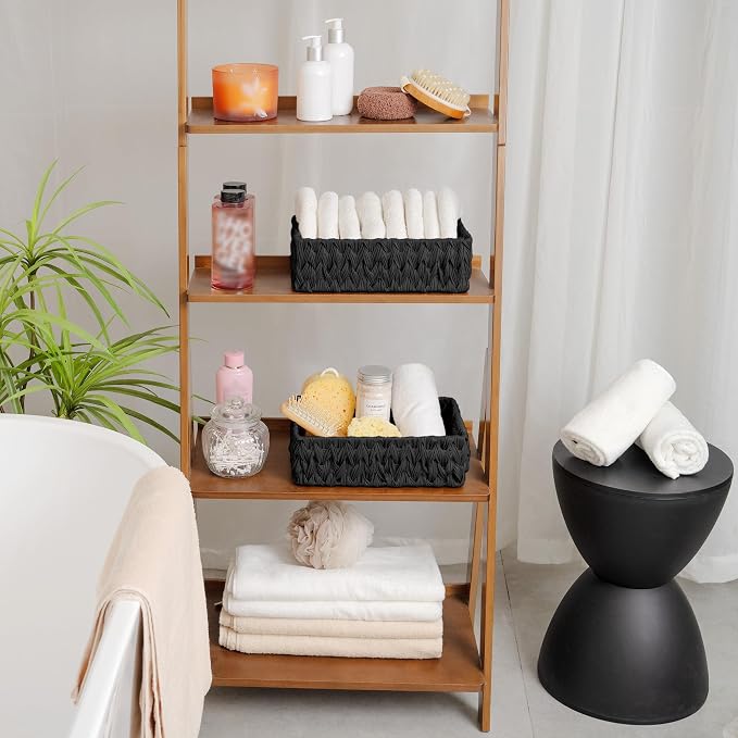 GRANNY SAYS Wicker Storage Basket, Decorative Woven Baskets - Image 6