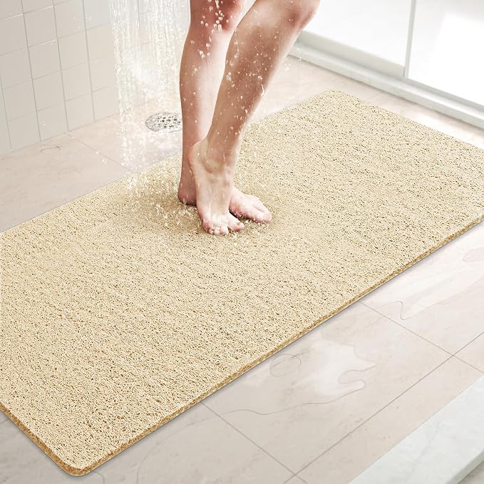 LuxStep Shower Mat Bathtub Mat, 40x16 inch, Non-Slip Bath Mat by LuxStep