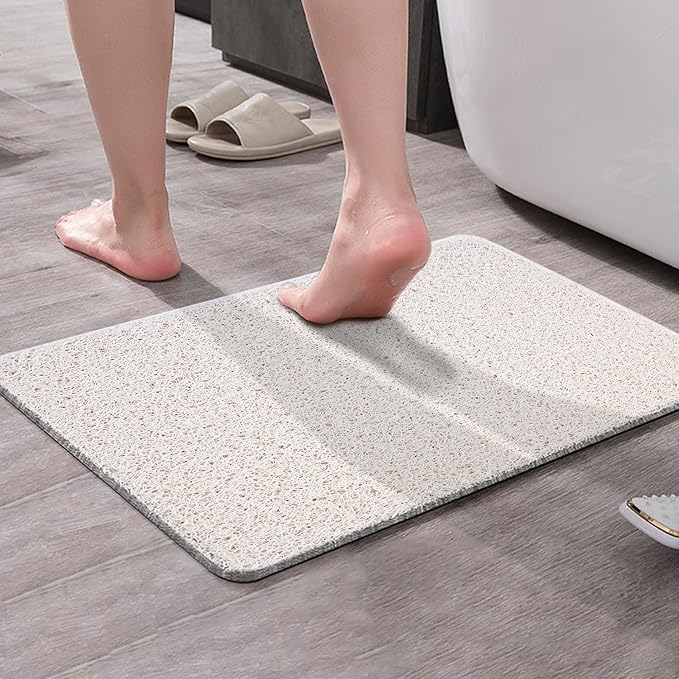 Asvin Soft Textured Bath, Tub Mat, 35x16 Inch, Phthalate Free, Non Slip Comfort - Image 2