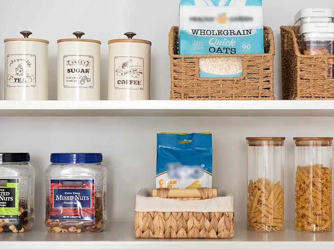 StorageWorks Small Baskets for Organizing, Wicker Bathroom Basket for Toilet - Image 6