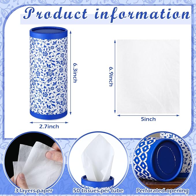 12 Pack Car Tissue Cylinder Holder Bulk - Image 3