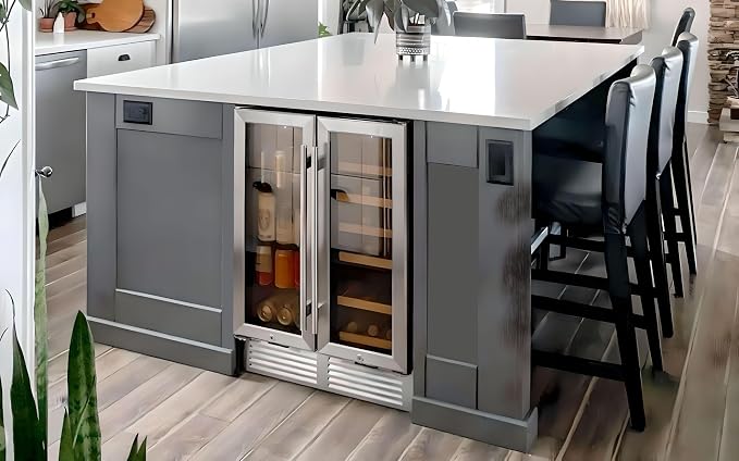 Koolatron 18 Bottle 56 Can Wine Fridge – Wine Cooler - Image 7
