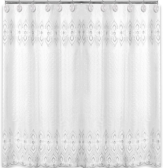 Zahari Home Monaco Bathroom Shower Curtain Set - Image 2