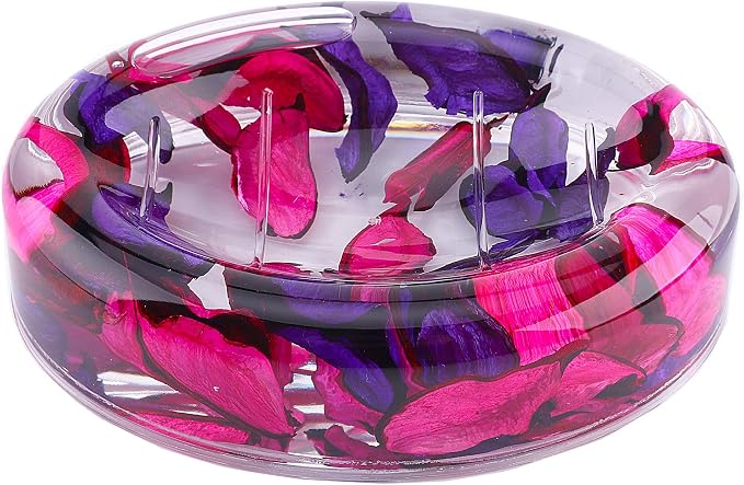 Locco Decor 4 Piece Acrylic Liquid 3D Floating Motion Bathroom Vanity Accessory - Image 5
