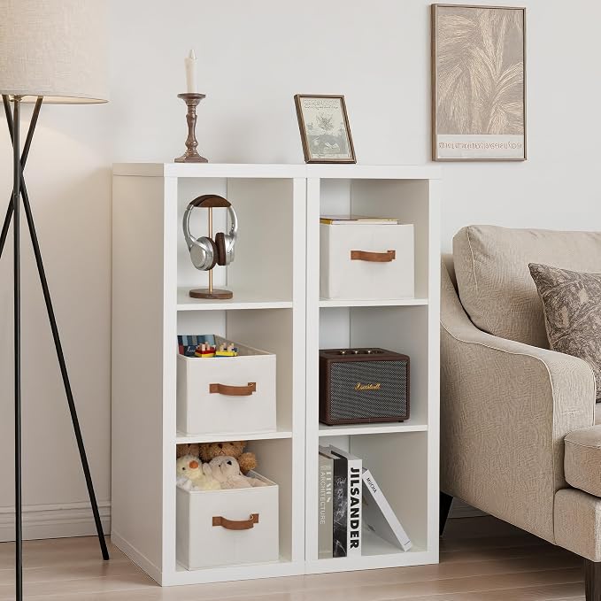 StorageWorks Closet Organizers and Storage Bins, Foldable Shelf Baskets - Image 4