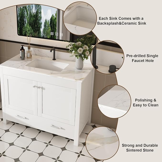 Montary 42" Bathroom Vanity - Image 3