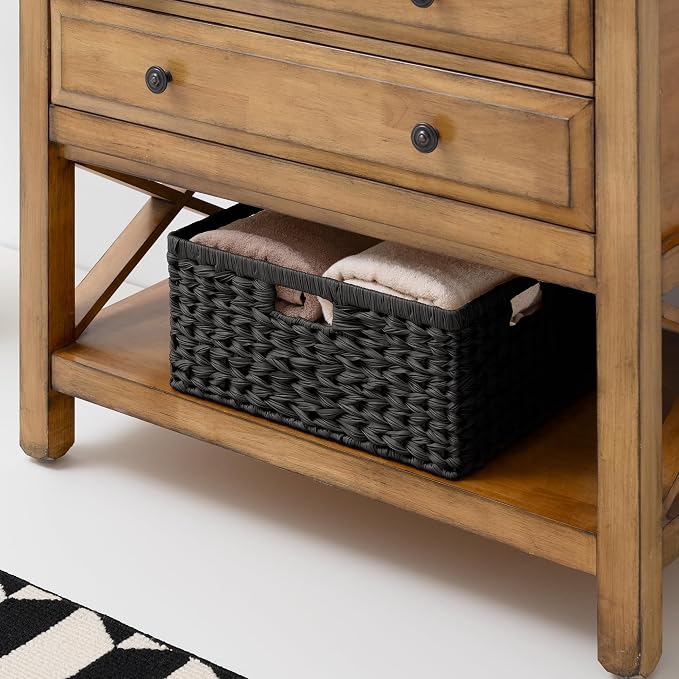GRANNY SAYS Storage Basket for Organizing, Wicker Storage Basket for Shelf - Image 7
