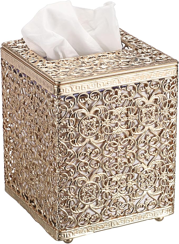 Sumnacon Tissue Box Cover Square Tissue Box by Sumnacon