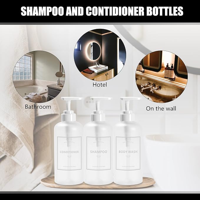Shampoo Bottles Refillable - Image 7