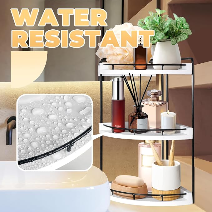 3 Tier Bathroom Counter Organizer, Bathroom Counter Tray and Vanity Organizer - Image 5