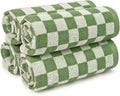 Jacquotha Wash Cloths Checkered 4 Pack by Jacquotha
