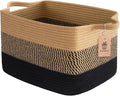Goodpick Woven Storage Baskets for Organizing, Cotton Rope Organizer for Living by Goodpick