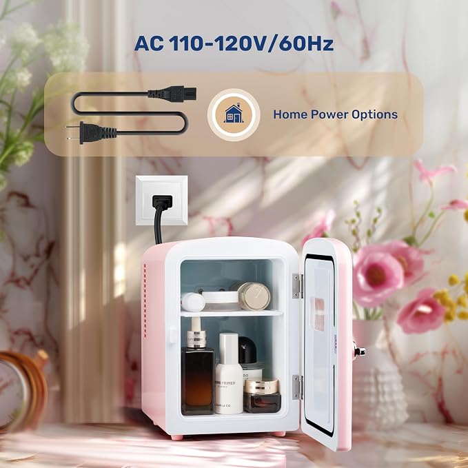 Simple Deluxe 4L/6 Can Portable Mini Fridge - Image 4