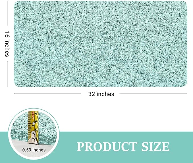 LuxStep Shower Mat Bathtub Mat, 32x16 inch, Non-Slip Bath Mat - Image 2