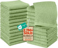 Utopia Towels 24 Pack Cotton Washcloths Set, 100% Ring Spun Cotton, Highly by UTOPIATOWELS