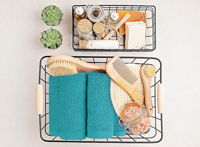 Utopia Towels 24 Pack Cotton Washcloths Set, 100% Ring Spun Cotton, Highly - Image 6