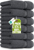 Utopia Towels 6 Pack Premium Hand Towels Set, 16 by 28 inches, 100% Ring Spun by UTOPIATOWELS