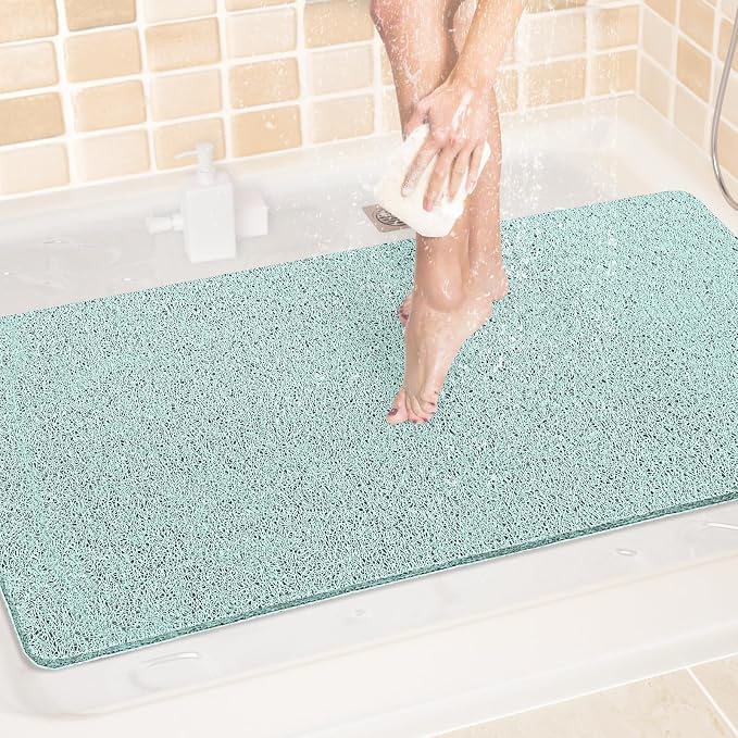 LuxStep Shower Mat Bathtub Mat, 40x24 inch, Non-Slip Bath Mat by LuxStep