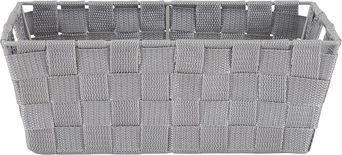 Simplify 2 Pack Small Woven Storage Shelf Basket | Organization | Bathroom | - Image 10