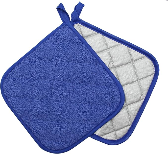 Cotton Pot Holders Cotton Made Machine Washable Heat Resistant Everyday Kitchen - Image 4