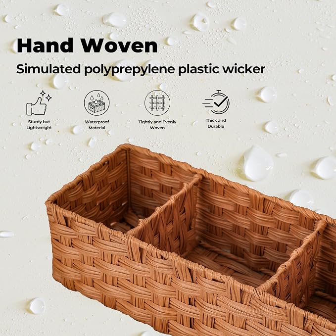GRANNY SAYS Bathroom Toilet Organizer, Back of Toilet Storage Basket, - Image 4
