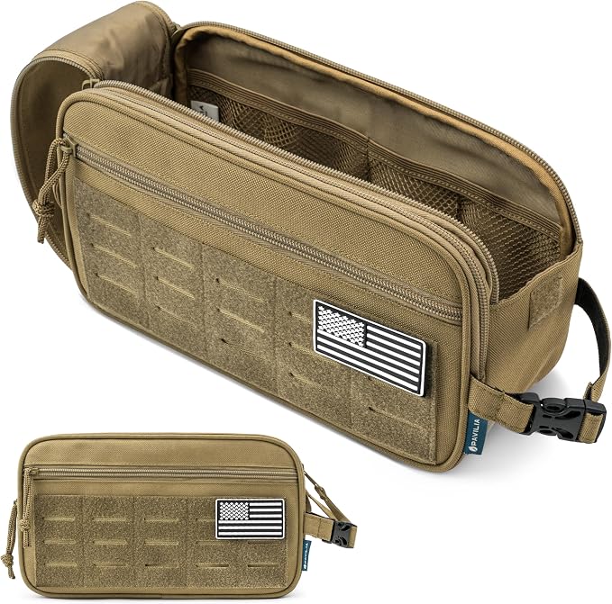 PAVILIA Extra Large Tactical Toiletry Bag by PAVILIA