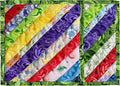 Square Pot Holders for Kitchen hot Pads 100% Cotton Set of 2 Heat Resistant for by newamishquilt