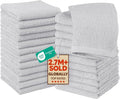 Utopia Towels 24 Pack Cotton Washcloths Set, 100% Ring Spun Cotton, Highly by UTOPIATOWELS