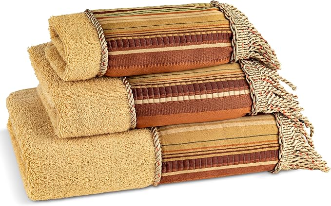 Zahari Home Contempo Modern Bathroom Towel Set by ZahariHome