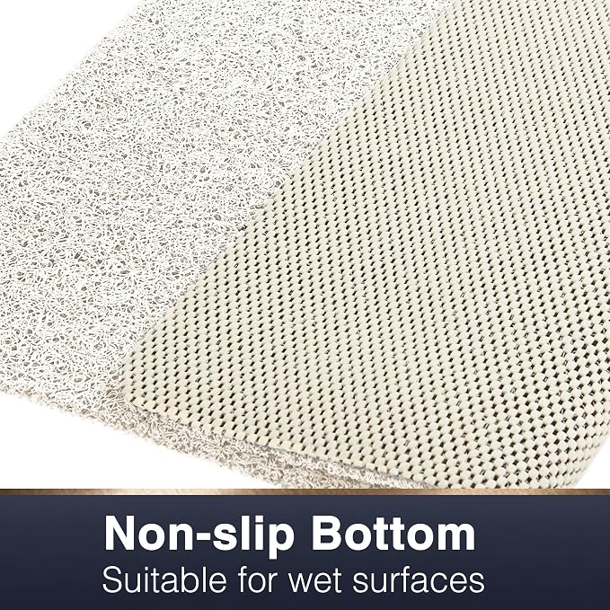 Asvin Soft Textured Bath, Tub Mat, 24x32 Inch, Phthalate Free, Non Slip Comfort - Image 3