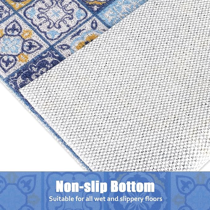 Bathtub Mat Shower Mat Non-Slip 16x 39 Inch, Soft Comfort Bath Mat - Image 2