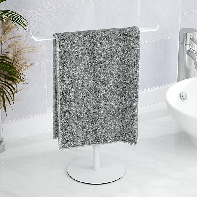 Towel Rack T-Shape Hand Towel Holder by niffgaff