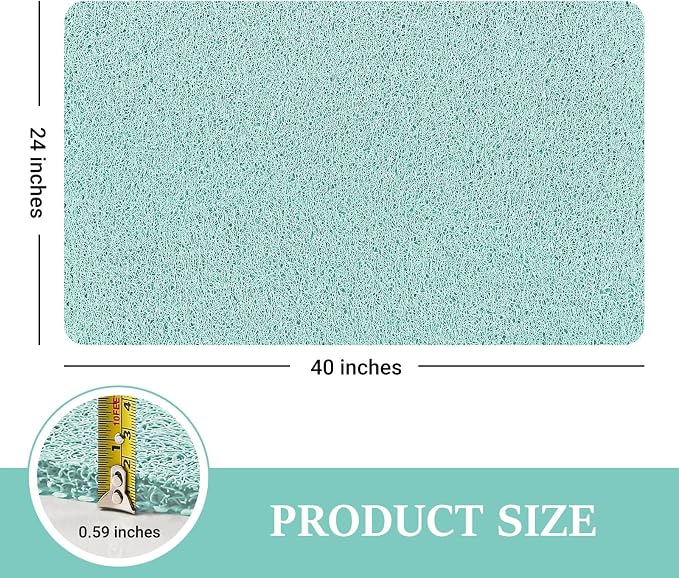 LuxStep Shower Mat Bathtub Mat, 40x24 inch, Non-Slip Bath Mat - Image 2
