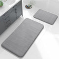 Yimobra Large Bath Mat Set 2 Piece- Super Soft Absorbent Quick Dry Memory Foam by Yimobra