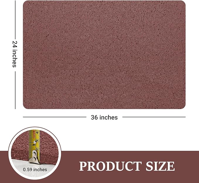 LuxStep Shower Mat Bathtub Mat, 24x36 inch, Non-Slip Bath Mat - Image 2