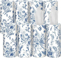 Zonon 8 Pcs Vintage Floral Round Tissues Box Car Holder by Zonon