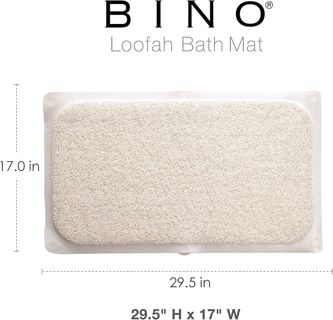BINO | Loofah Non-Slip Bath Mat - Image 2