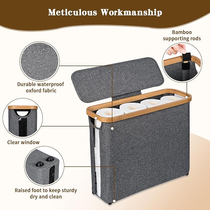 Toilet Paper Storage Basket - Image 3
