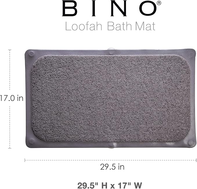 BINO | Loofah Non-Slip Bath Mat - Image 2
