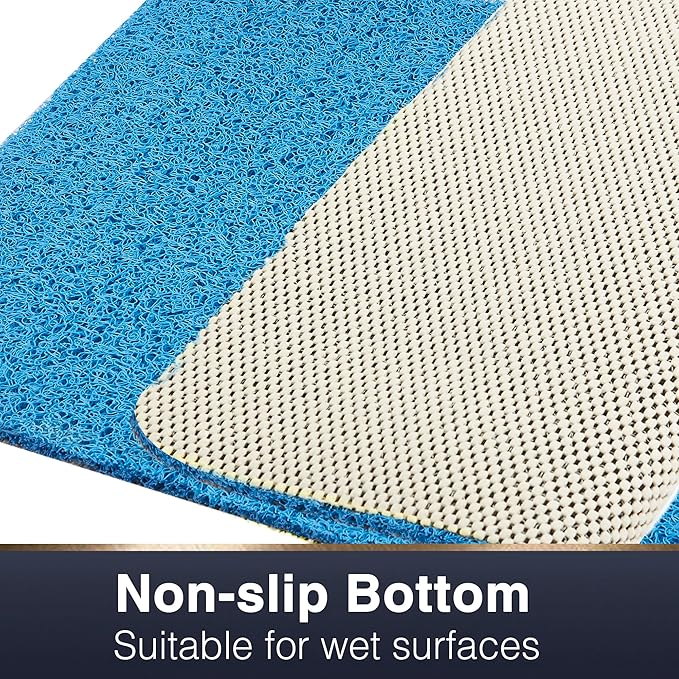 Asvin Soft Textured Bath, Tub Mat, 47x16 Inch, Phthalate Free, Non Slip Comfort - Image 3